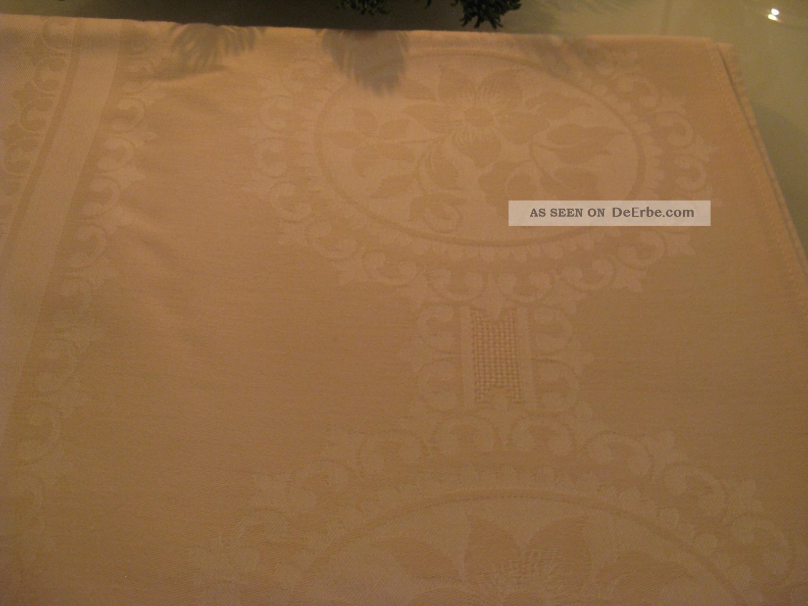 Tischdecke Tafeltuch 163/126 Chrsysantheme Tischdecken Bild