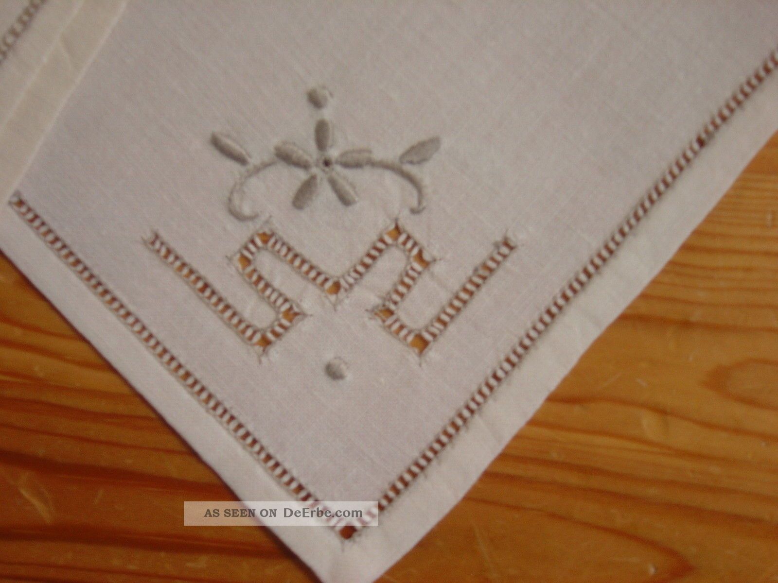 12 Stück Cocktail-Servietten Baumwoll-Leinen - 15,2x15,2 Cm Weiß