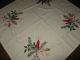 Schöne Weihnachtsdecke - Handarbeit - Weihnachtliche Stickerei - Borte - Tischdecke Tischdecken Bild 2