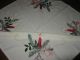 Schöne Weihnachtsdecke - Handarbeit - Weihnachtliche Stickerei - Borte - Tischdecke Tischdecken Bild 5
