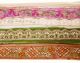 Weinlese - Indien Multicolor 6x Sari Border 1 Yd Ribbon Hand Beaded Handwerk Trim Textilien & Weißwäsche Bild 3