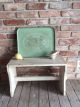 Tablett Alt Antik Shabby Franske Brocante Haushalt Bild 1