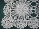 Deckchen Spitzendeckchen Häkeldeckchen Tischläufer Handarbeit 42 X 28 Cm Tischdecken Bild 1