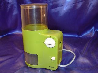 Bosch Kaffeemühle K3 Grün - Amazonas Space Age 70er Jahre 110 W Made In Germany Bild