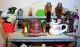 Miniatur Küchenregal Mit Porzellangeschirr,  Vorratstöpfchen,  Kannen Für Puppenhaus Puppenstuben & -häuser Bild 4