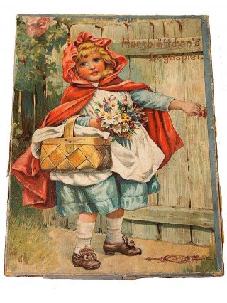 Sehr Schönes Herzblättchen’s Legespiel; Spearspiel,  Um 1900 Bild