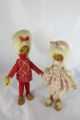 Seltene Holzpuppen Aus Polen 1970er Jahre Schrill Puppe Doll Puppen & Zubehör Bild 1