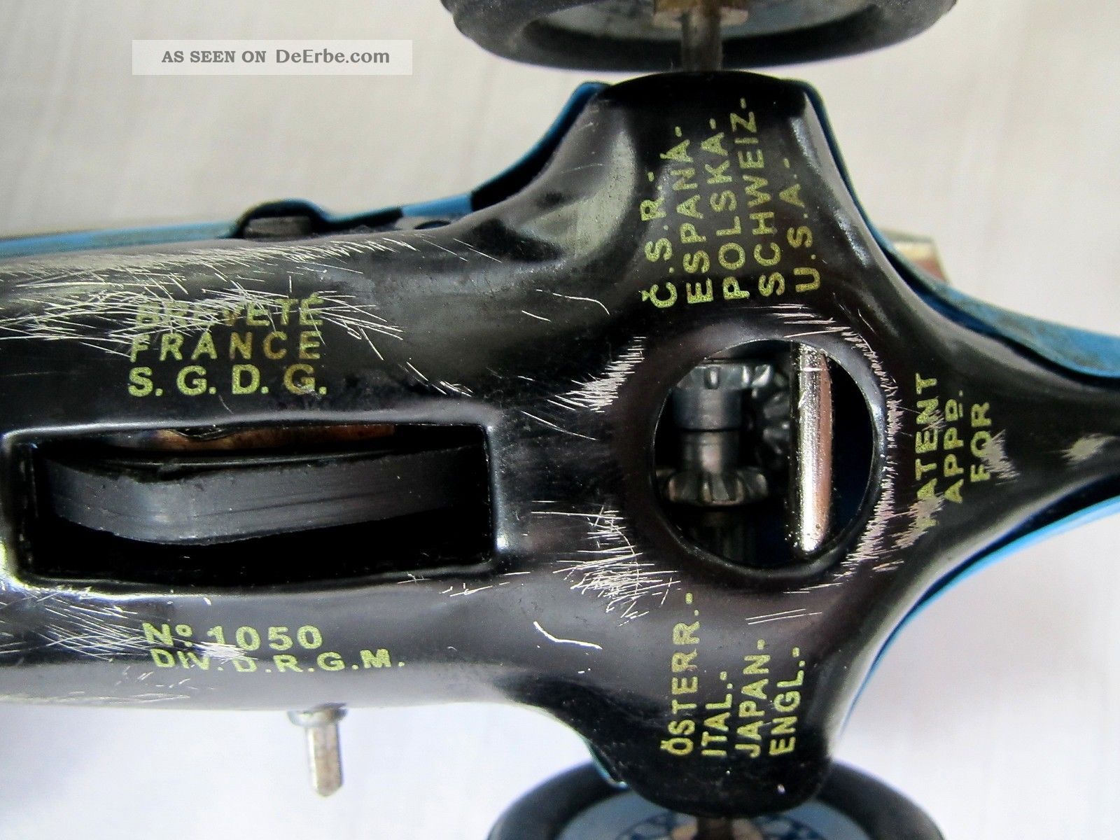 Altes Blechauto Blechspielzeug Schuco Studio, Zum Aufziehen