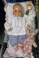 Entzückende Masse Puppe Googly Googli,  Alt Antik,  41 Cm,  Ca.  30er Jahre Puppen & Zubehör Bild 6
