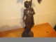 Frauenfigur - Jugendstil - Kunststein Bronziert Figur 47cm. 1970-1979 Bild 4