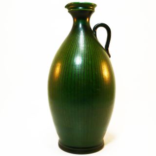 Studio Keramik Vase • W.  Kagel • Dekor Hedwig Bollhagen • 50s Studio Pottery Bild