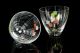 Ostalgisches 11 - Tlg Glasbowle Service Bowle Gefäß Gläser Spießchen Glas Anhänger Glas & Kristall Bild 2