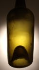 Antike Weinflasche,  Old Bottle / Glasflasche Calvados Mit Abriss Um 1790 Glas & Kristall Bild 4