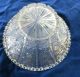 Nachlass_große Antike Schale Bleikristall 1,  168 Kg Um1920 Art Deco_vintage Kristall Bild 7