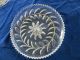 Nachlass_große Antike Schale Tortenplatte Bleikristall 1,  510 Kg Um1920_vintage Kristall Bild 1