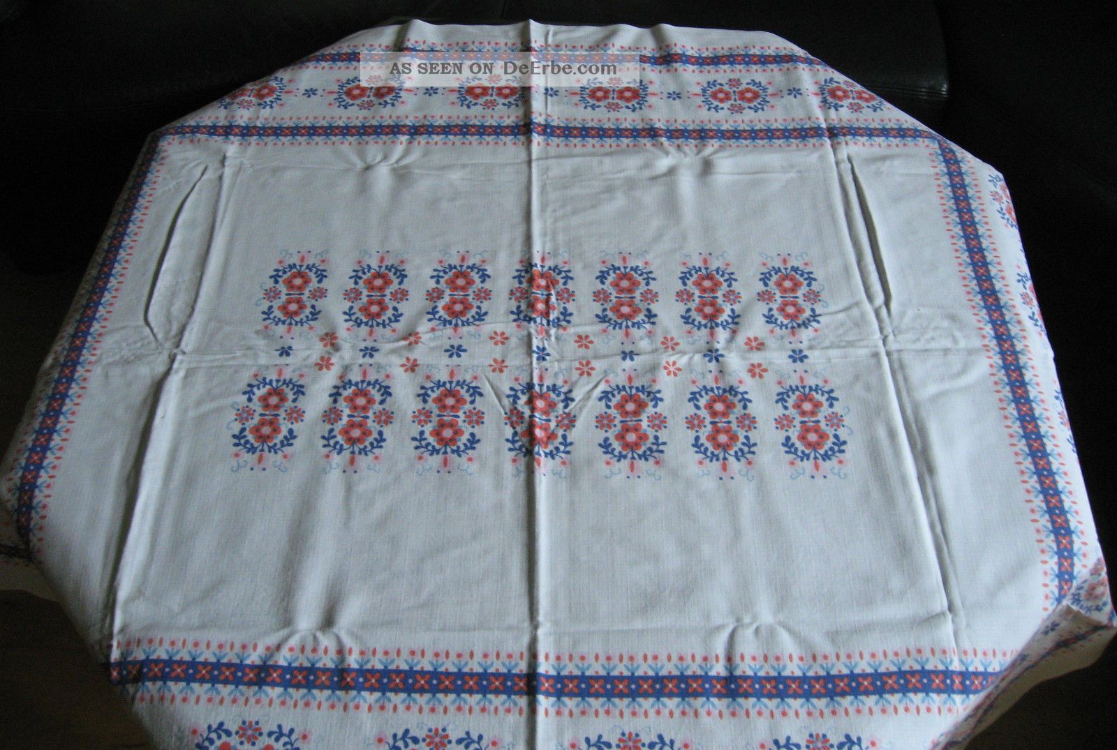 Tischdecke Im Landhausstil Aus Nachlass,  140 X 100 Cm Tischdecken Bild