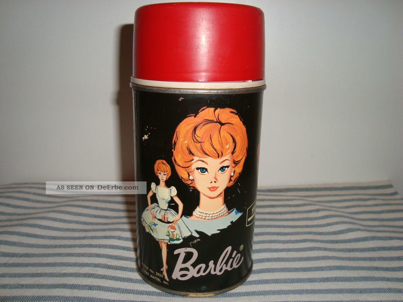 Alte Thermoskanne Barbie Mattel 1965 Rar Haushalt Bild