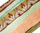 Weinlese - Indien 6x Sari Border 1yd Ribbon Trim Bestickt Multicolor Handwerk Textilien & Weißwäsche Bild 2