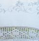 Bistrogardine Scheibengardine Weiß Stickerei Hohlsaum Häkelspitze 80x150 Textilien & Weißwäsche Bild 4