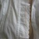 Antike Leinenbluse Mit Rüschen Lochstickerei Leibwäsche Mittelalter Rollenspiele Textilien & Weißwäsche Bild 3