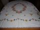 Handarbeit Tischdecke Gestickt Tischdecken Bild 2