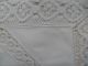 6 Reinweiße,  Alte Spitzendeckchen,  Shabby Weißwäsche Bild 8