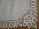 3 Reinweiße Läufer Mit Spitze,  Shabby Weißwäsche Bild 7