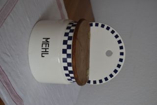 Vorratsbehälter Aus Keramik Zum Aufhängen Bild