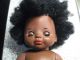 Alte Schwarze Puppe Dunkelhäutig Farbig Mit Schlafaugen Gemarkt Afro Rasta Puppen & Zubehör Bild 4