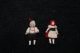Zwei Sehr Alte Miniatur Porzellan - Puppen Püppchen Rarität Sammler Porzellankopfpuppen Bild 1