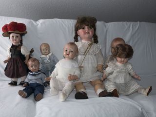 Konvolut Mit 7 Puppen: Schildkröt 