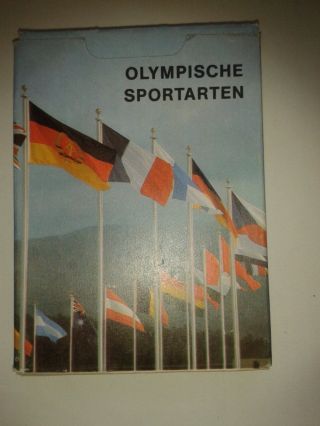 Olympische Sportarten - Gesellschaftsspiel,  Kartenspiel,  Pössneck Bild