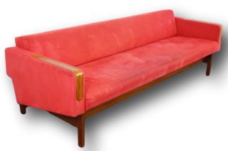 Rar Teak Daybed Schlafsofa Otkn Puu Finnland Danish Modern Design 50er 60er Bild