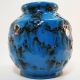 Rare Blaue Fat Lava Keramik Vase • West German Pottery • Pop Art • Space Age 1960-1969 Bild 2