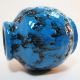 Rare Blaue Fat Lava Keramik Vase • West German Pottery • Pop Art • Space Age 1960-1969 Bild 3