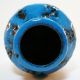 Rare Blaue Fat Lava Keramik Vase • West German Pottery • Pop Art • Space Age 1960-1969 Bild 6