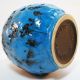 Rare Blaue Fat Lava Keramik Vase • West German Pottery • Pop Art • Space Age 1960-1969 Bild 7