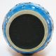 Rare Blaue Fat Lava Keramik Vase • West German Pottery • Pop Art • Space Age 1960-1969 Bild 8