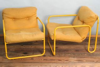 Paar Herlag 60er 70er Design Sessel Selten Bild