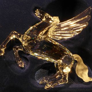 Swarowski Pegasus Scs 1998 - Top - In - Verpackung / Kristall - Figur Bild