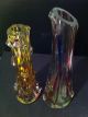2 Vasen Glas Aus Böhmen Dekorglas Dekorglas Bild 2
