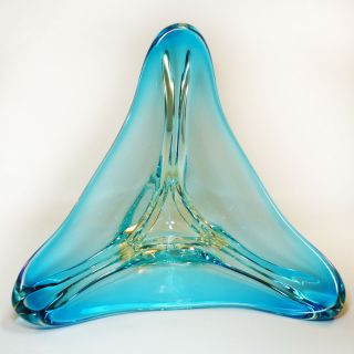 Xl Murano Glas Schale • 2,  6 Kg • Ø 32 Cm • Sommerso Bild