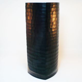 Battuto Glas Vase • Sommerso • 2,  2 Kg • Höhe 30,  5 Cm • Murano,  Bohemia? Bild