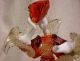 Murano Glas Figur Rokoko Tänzerin 50/60 Jahre M.  Goldstaub Glas & Kristall Bild 2