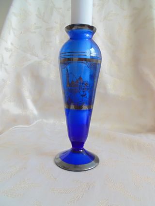 Versilbert Murano Sehr Schöne Und Seltene Glas Vase - Signirt. Bild