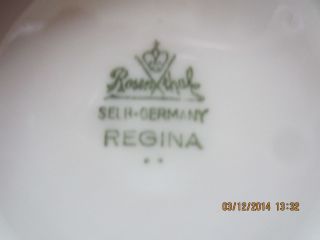 Rosenthal Geschirr Porcellan,  Serie Regina,  Weiß Mit Blau - Gold Verzierungen Bild