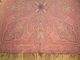 Paisley - Decke,  Beidseitig Gewebt,  1920,  Rechteckig,  Sehr Dekorativ,  Schöne Farben Tischdecken Bild 4