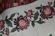 , Weihnach Idee,  Antik Schwere Leinen Tischdecke,  Blumen Stickerei,  Häkelspitze Tischdecken Bild 5