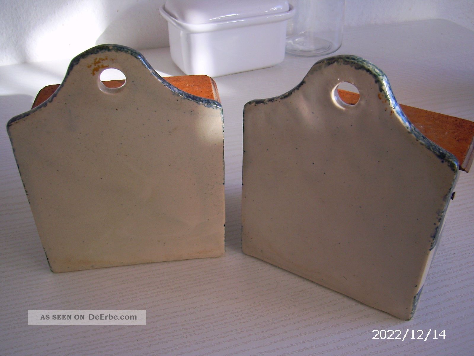 2 Alte Vorratsbehälter Rheinsberg Keramik Um 1900