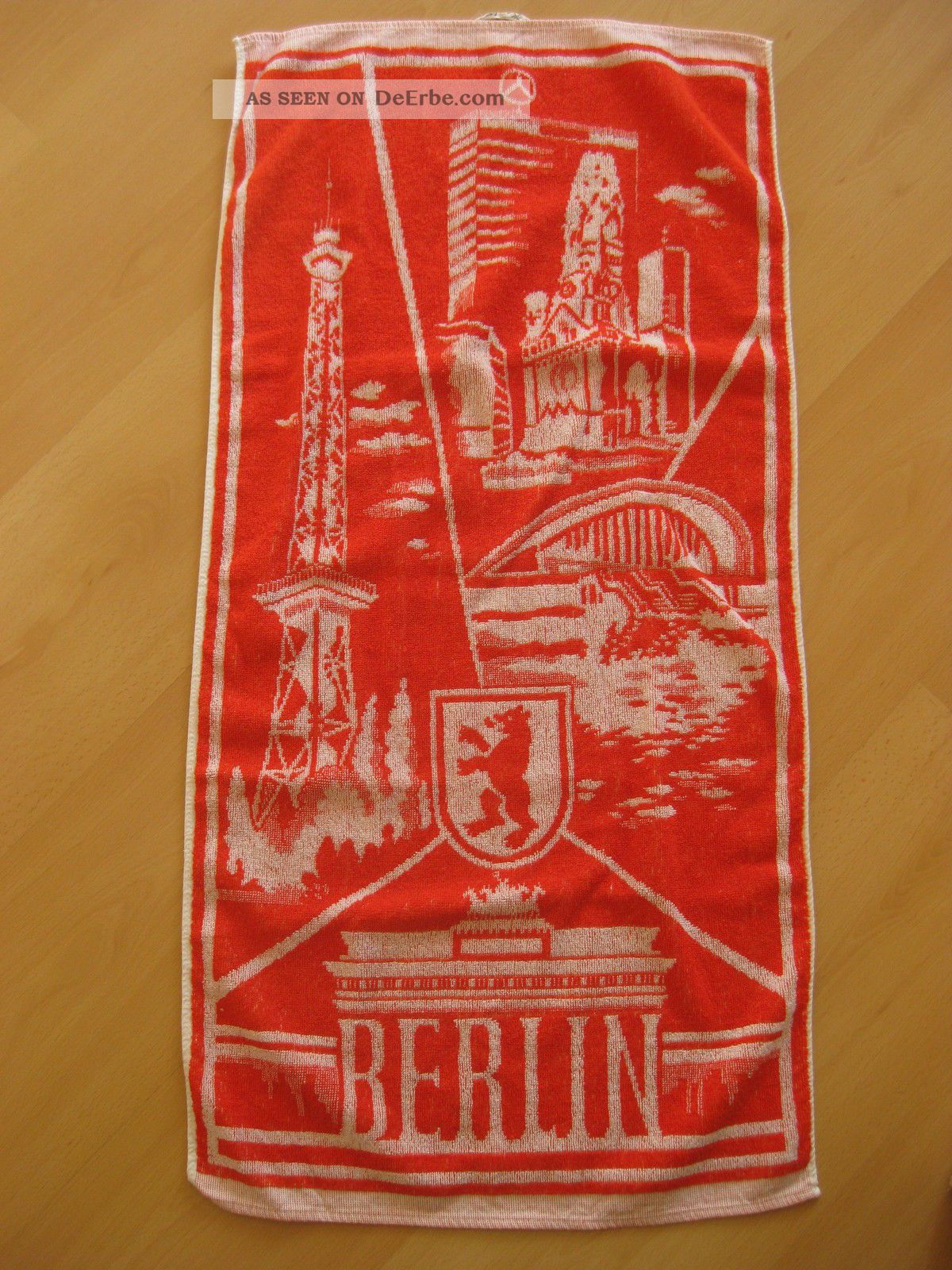 Weberkrone Berlin - Handtuch 100 Baumwolle W.  - Aus Nachlass Textilien & Weißwäsche Bild